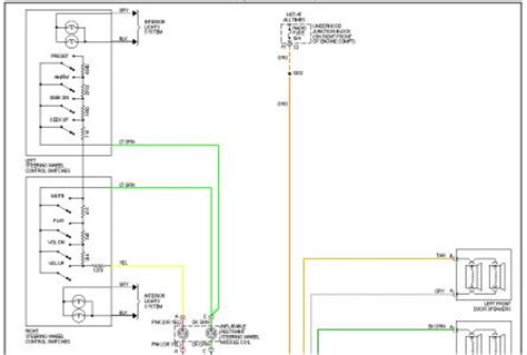 radio wiring diagram electrical problem  chevy venture  cyl