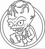 Zombies Zomboss Zombie Printable Coloringpages101 sketch template