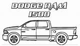 Dodge Ram Coloring Pages 1500 Trucks Car Truck 2500 Cars Print Sheet Cumins Kids Search Template Cover sketch template
