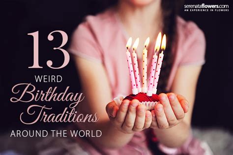 weird birthday traditions from around the world pollennation