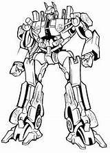 Coloring Pages Galvatron Template Bumblebee sketch template