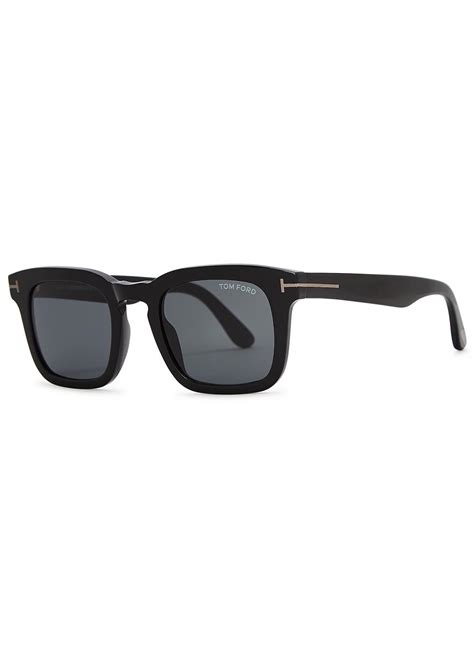 Tom Ford Black Wayfarer Style Sunglasses For Men Lyst