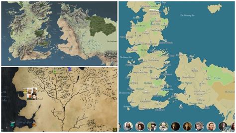 Game Of Thrones Map Best Interactive Got Maps Of The