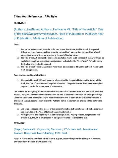 referencing style citation comma   day trial scribd