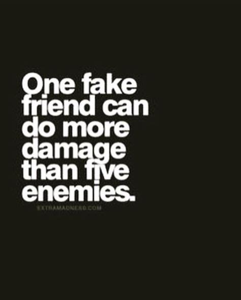 One Fake Friend Friendship Quotes Fake Friends