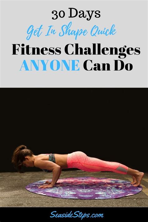 Best 30 Day Fitness Challenges Get Into Shape Fast