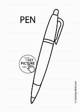 Pens Wonderfully sketch template