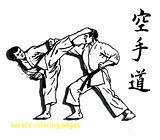 Karate Coloring Pages Martial Arts Getcolorings Getdrawings Ryukyu Island sketch template