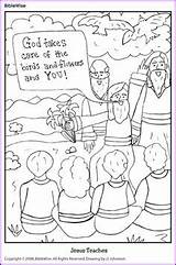 Coloring Jesus Kids Teaches Teaching Pages Biblewise God Paul Color School Fun Gods Korner Sheets Onesimus Philemon Sunday Print Children sketch template