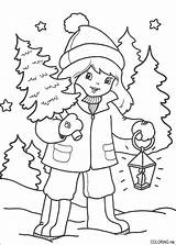 Coloring Pages Christmas Tree Noel Pour sketch template