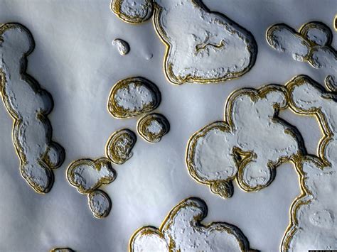 dry ice  mars photographed  nasas mars reconnaissance orbiter  res photo huffpost