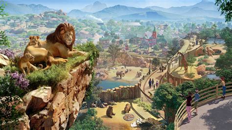 planet zoo   gameplay trailer highlighting  savanna biome