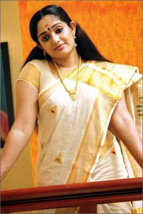 Kavya Madhavan In Set Saree Photos Malayalam Actress