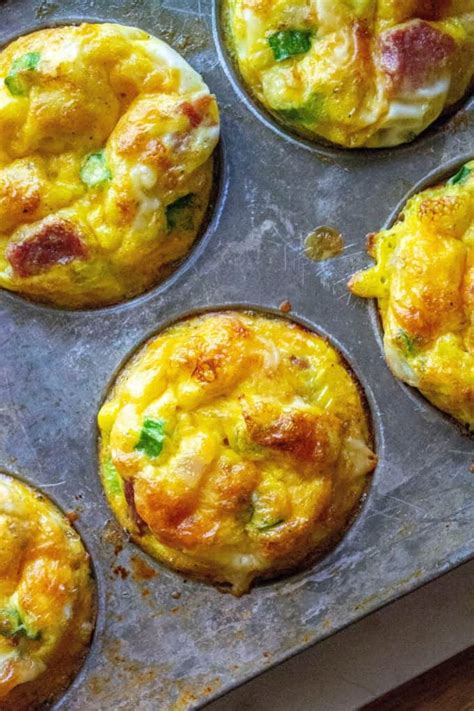 keto breakfast egg muffins  wicked whisk