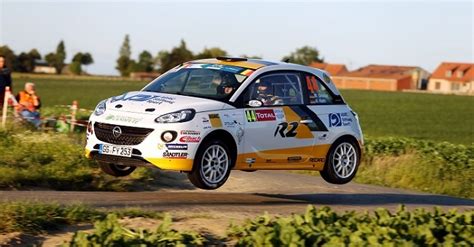 opel adam   success  fia european rally championship gm
