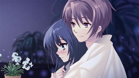 Free Download Love Couple Cute Anime Wallpapers On [1920x1080] For Your