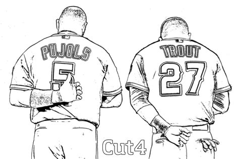 mlb coloring pages  getdrawings