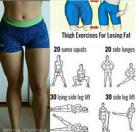 thigh exercises  losing fat