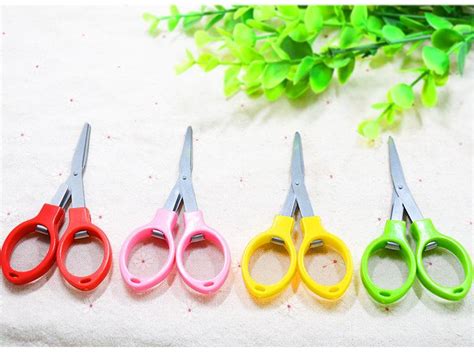 2021 scissors folding glasses scissors stainless steel line small 8