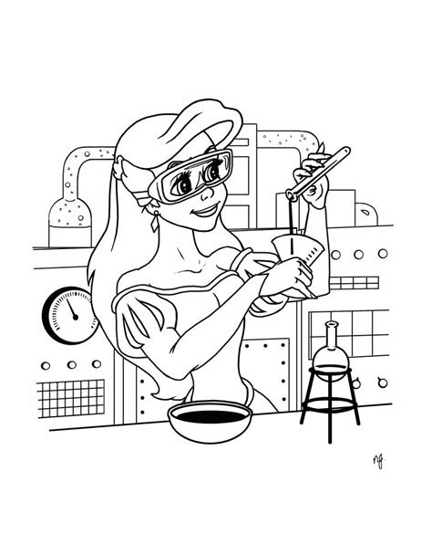 science coloring pages  coloring pages  kids ariel coloring
