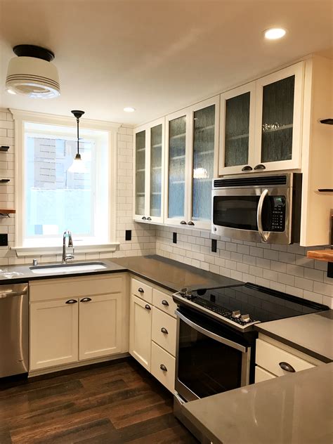 belltown design basement apartment modern kitchen and