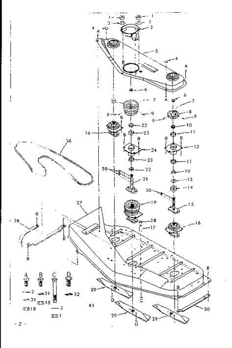 craftsman   mower deck parts diagram wiring diagram source