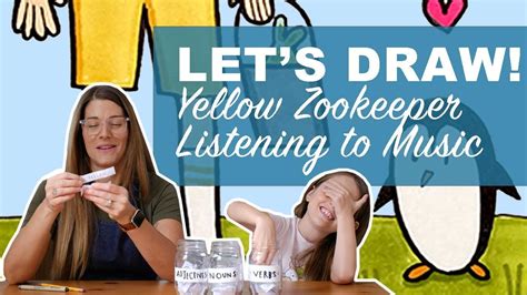 lets draw yellow zookeeper listening   youtube