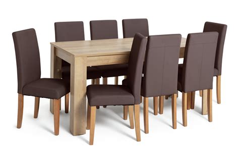 extending dining tables  argos buy home odell ext dining table