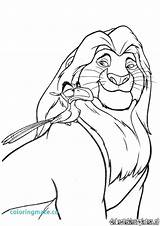 Kiara Coloring Pages Lion King Getcolorings Color sketch template