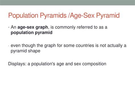 ppt population pyramids age sex pyramid powerpoint presentation