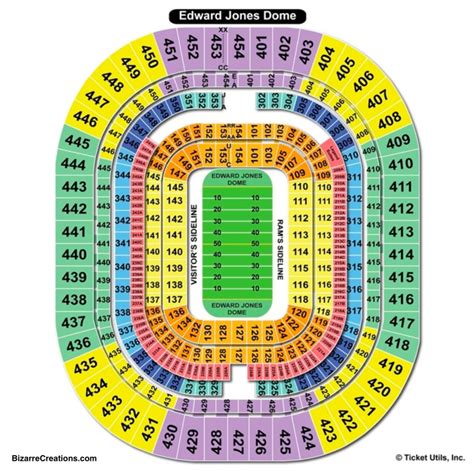 dome seating chart focus