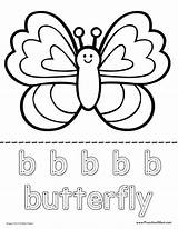 Butterfly Coloring Pages Preschool Printables Printable Sheet sketch template