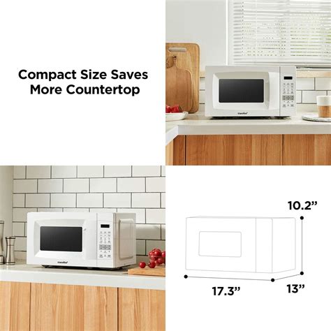 Buy Comfee Em720cpl Pm Countertop Microwave Oven With Sound On Off