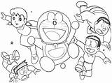 Doraemon Colorear Dibujosonline Categorias sketch template