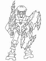 Bionicle Lego sketch template