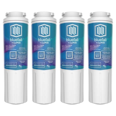 Bluefall 4 Compatible Refrigerator Water Filters Fits Maytag Ukf8001