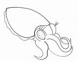 Cuttlefish sketch template