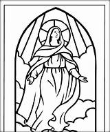 Mary Coloring Mother Pages Virgin Blessed Colouring Printable Getcolorings Getdrawings Color Bless Colorings sketch template