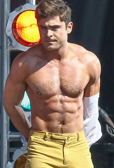 zac efron exposes his muscle body naked male celebrities
