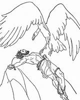 Prometheus Desenho Zeus Mythology Tudodesenhos Hercules sketch template