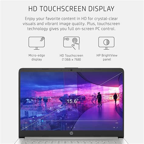 hp touch screen laptop experience powerful performance  responsive