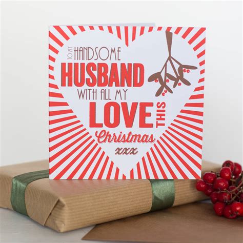 husband christmas card  allihopa notonthehighstreetcom
