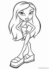 Coloring Pages Bratz Coloring4free Printable Print Kids sketch template