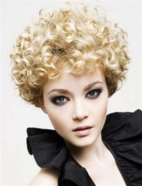 glorious blonde curly short hair cut ideas for long faces hairstyles