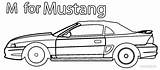 Mustang Coloring Pages Ford Printable Kids Cool2bkids Car Mustangs sketch template