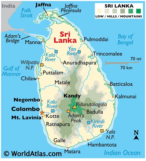 sri lanka maps facts world atlas