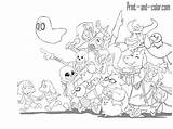Coloring Undertale Pages Print Color Popular sketch template