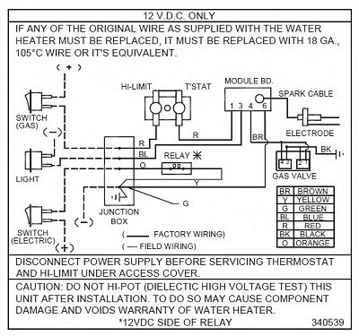 propane rv water heater switch wiring diagram collection wiring diagram sample