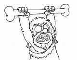 Homo Coloring Angry Sapiens Coloringcrew sketch template