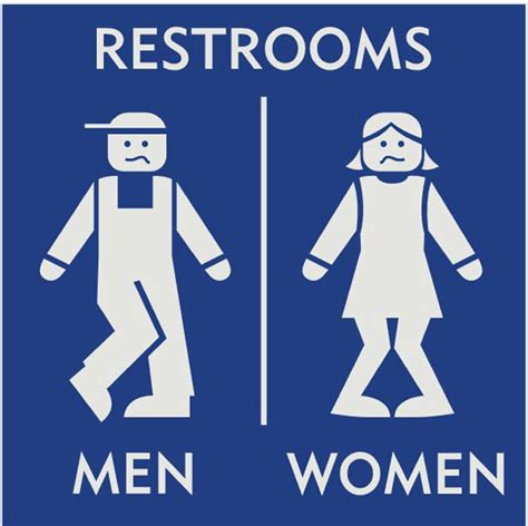 Men’s Vs Women’s Restroom Line Not Lost Just Side